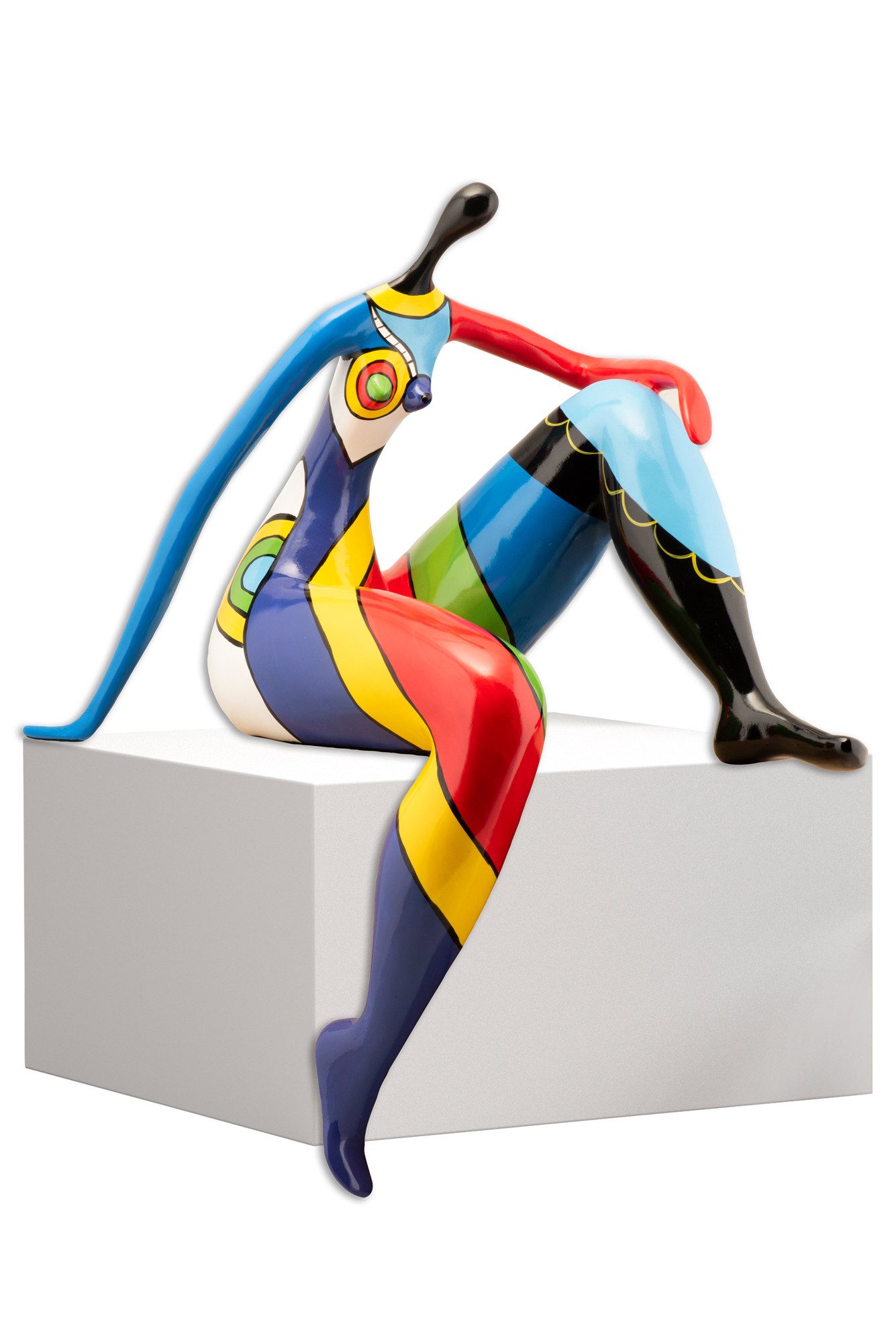 ArtUniverse Skulptur Flower Power Mädchen 68 x 59 x 30 cm (1 St)