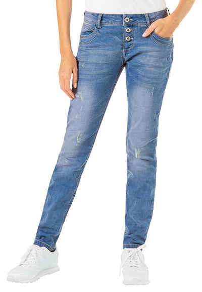 SUBLEVEL Skinny-fit-Jeans Skinny Jeans mit Ziernieten