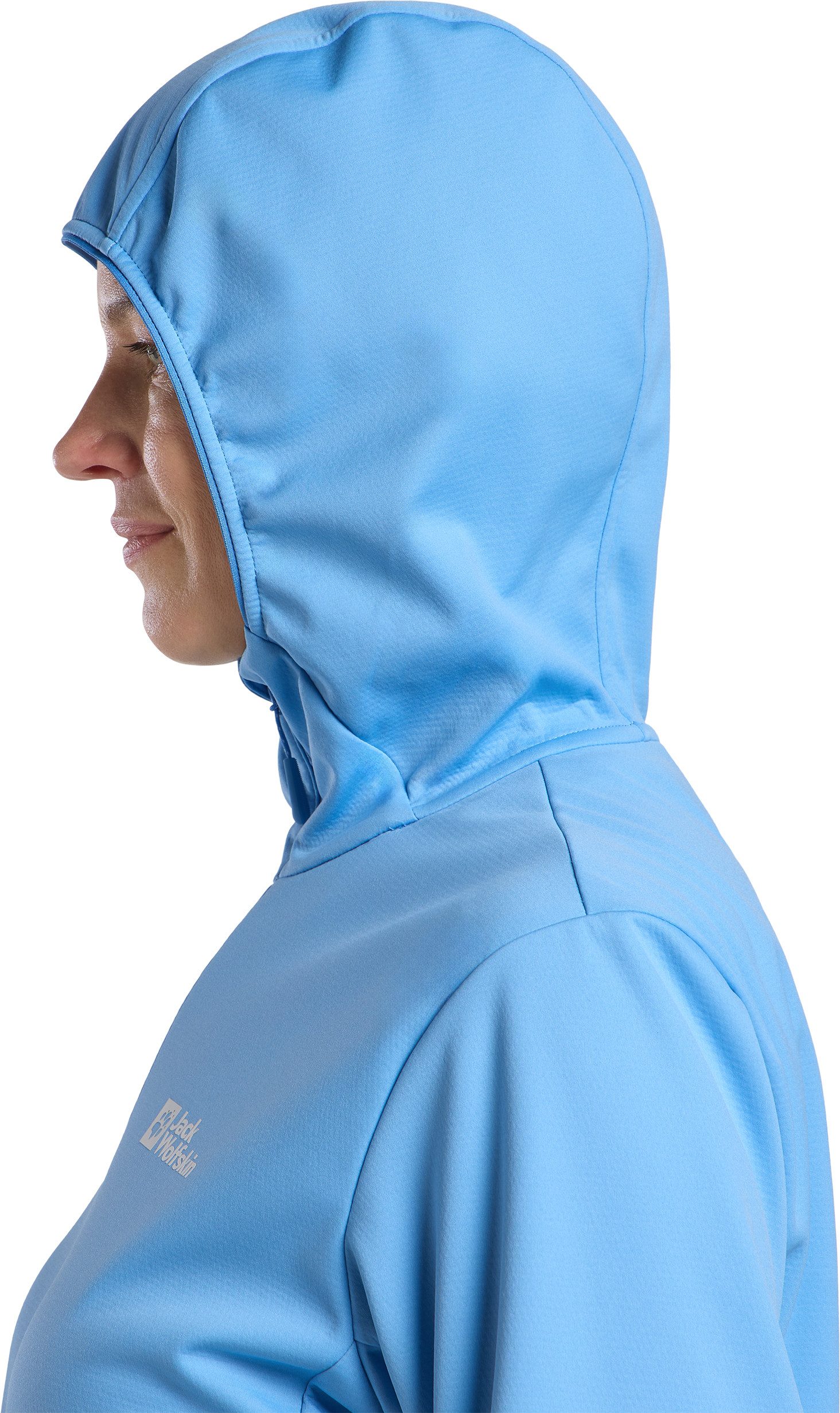 Jack Wolfskin Softshelljacke FELDBERG HOODY W mit zwei Hüfttaschen, atmungsaktiv, winddicht – Bild 5 von 5
