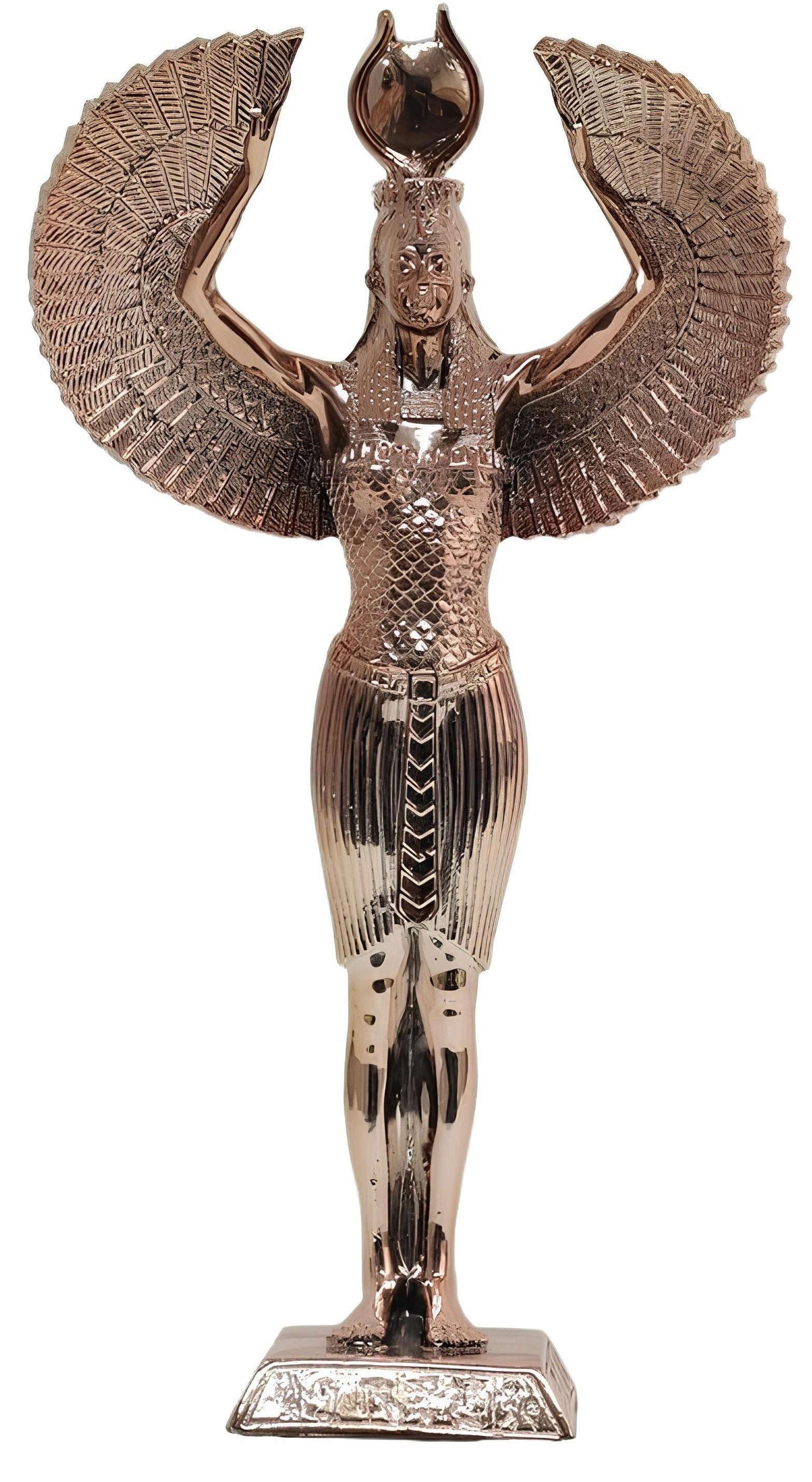 JVmoebel Skulptur Design Isis mit Flügeln Figur Statue Skulptur Фигурки Скульптуры (Skulptur), Made in Europa