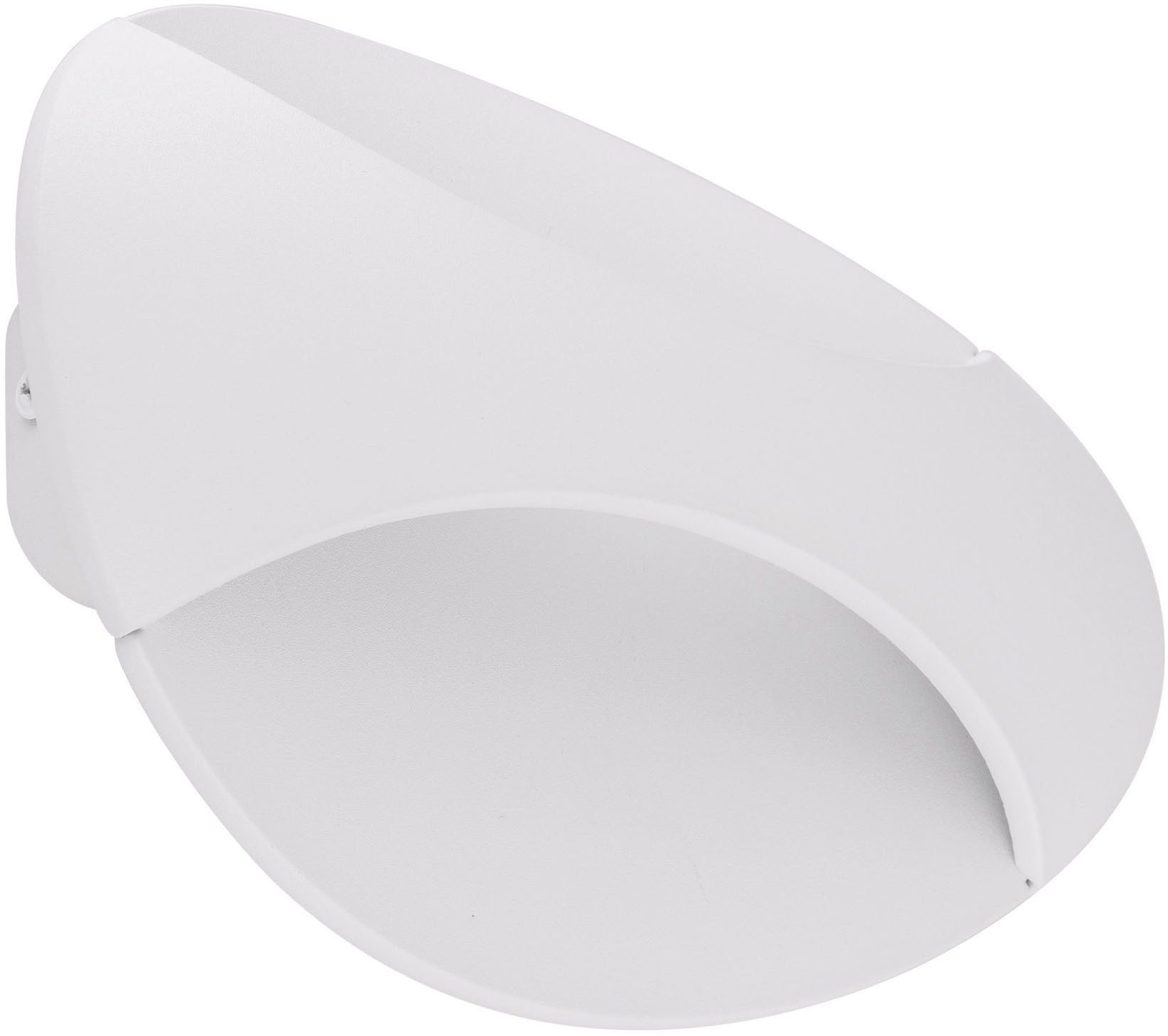 GLOBO LIGHTING Wandleuchte ALEXANDRA, LED fest integriert, Warmweiß, Wandlampe, Wohnbereich, Flur, 300 Kelvin