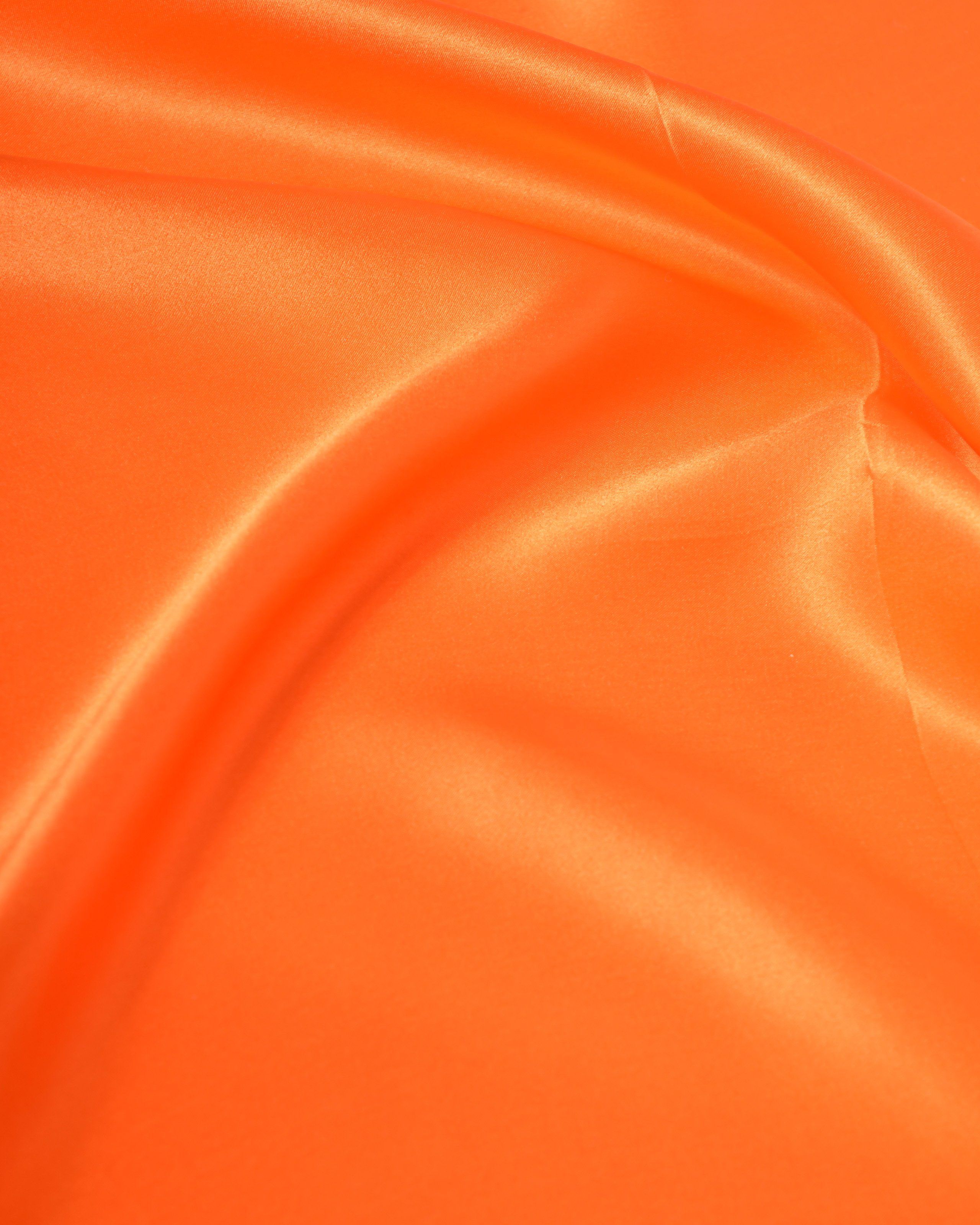 MayTree 1-St), quadratisch einfarbig Nickituch, Seidentuch orange 53x53cm (Stück, 100% Seide Bandana-Schal,