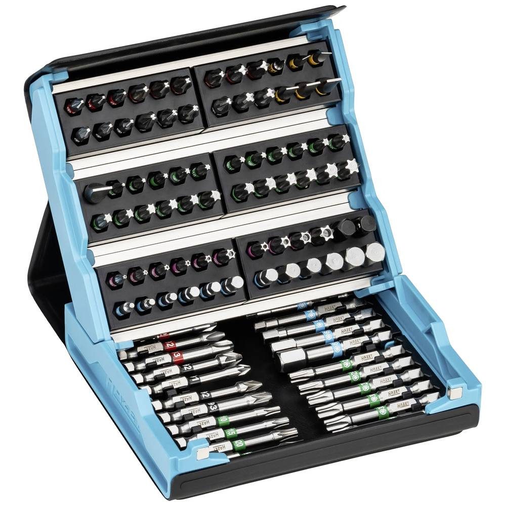 HAZET Bit-Set SmartCase Bit Satz ∙ Sechskant6.3 (1/4 Zoll 2200SC-3