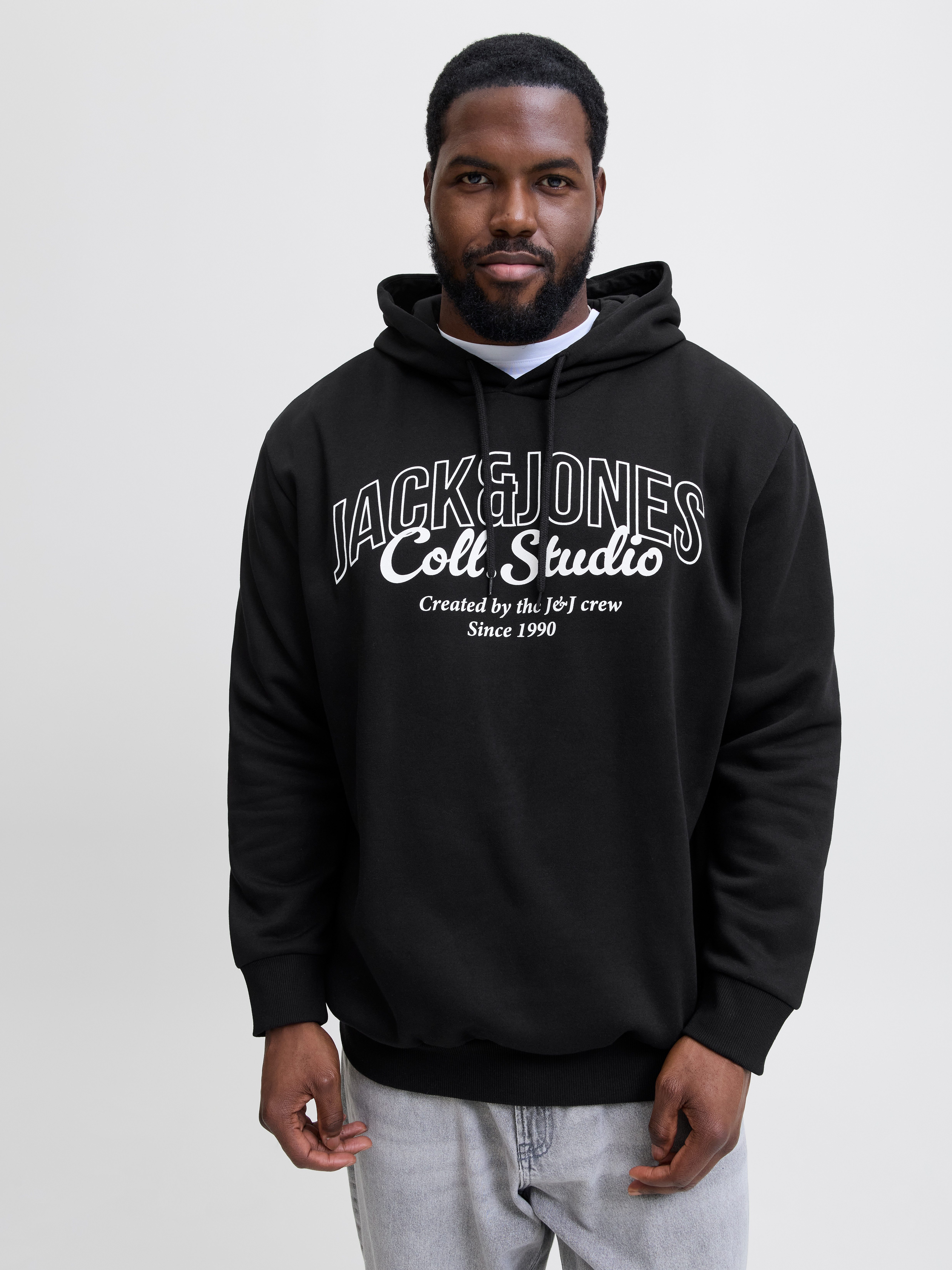 Jack & Jones PlusSize Kapuzensweatshirt JJMAKOTO SWEAT HOOD PLS günstig online kaufen