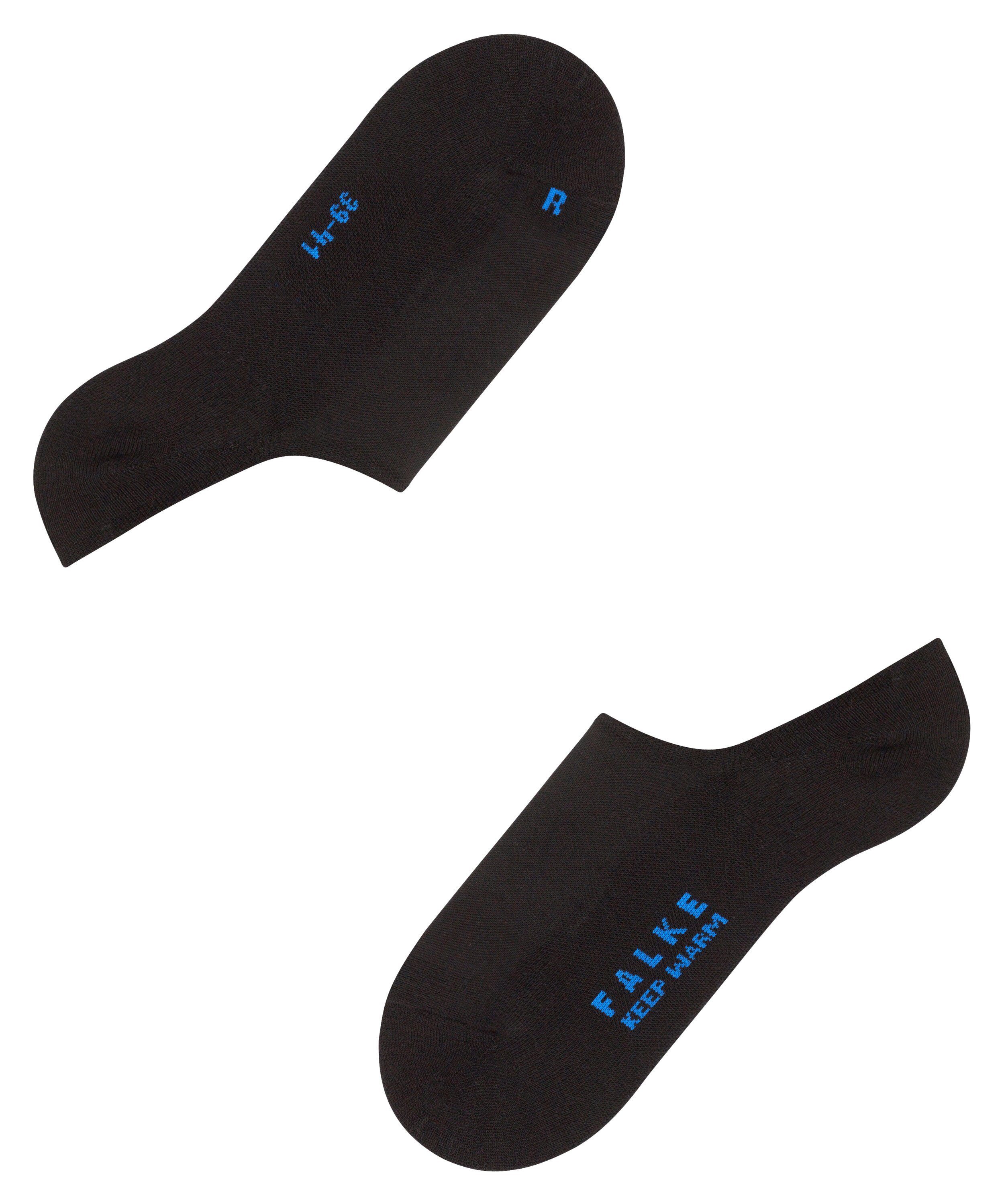 FALKE Füßlinge Keep Warm Füßlinge mit Merinowolle und Plüschsohle (1-Paar) mit Merinowolle und Plüschsohle