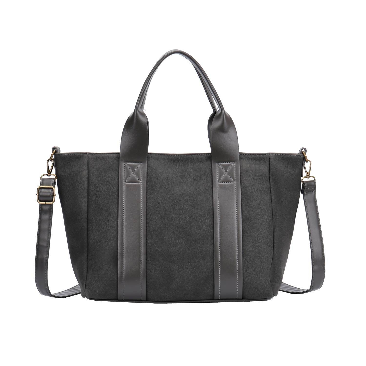 ITALYSHOP24 Schultertasche DAMEN TASCHE Shopper Business günstig online kaufen