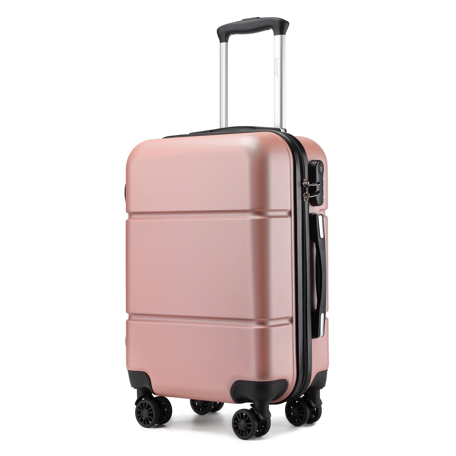 KONO Trolleyset 4 Rollen, (3 tlg), günstig online kaufen