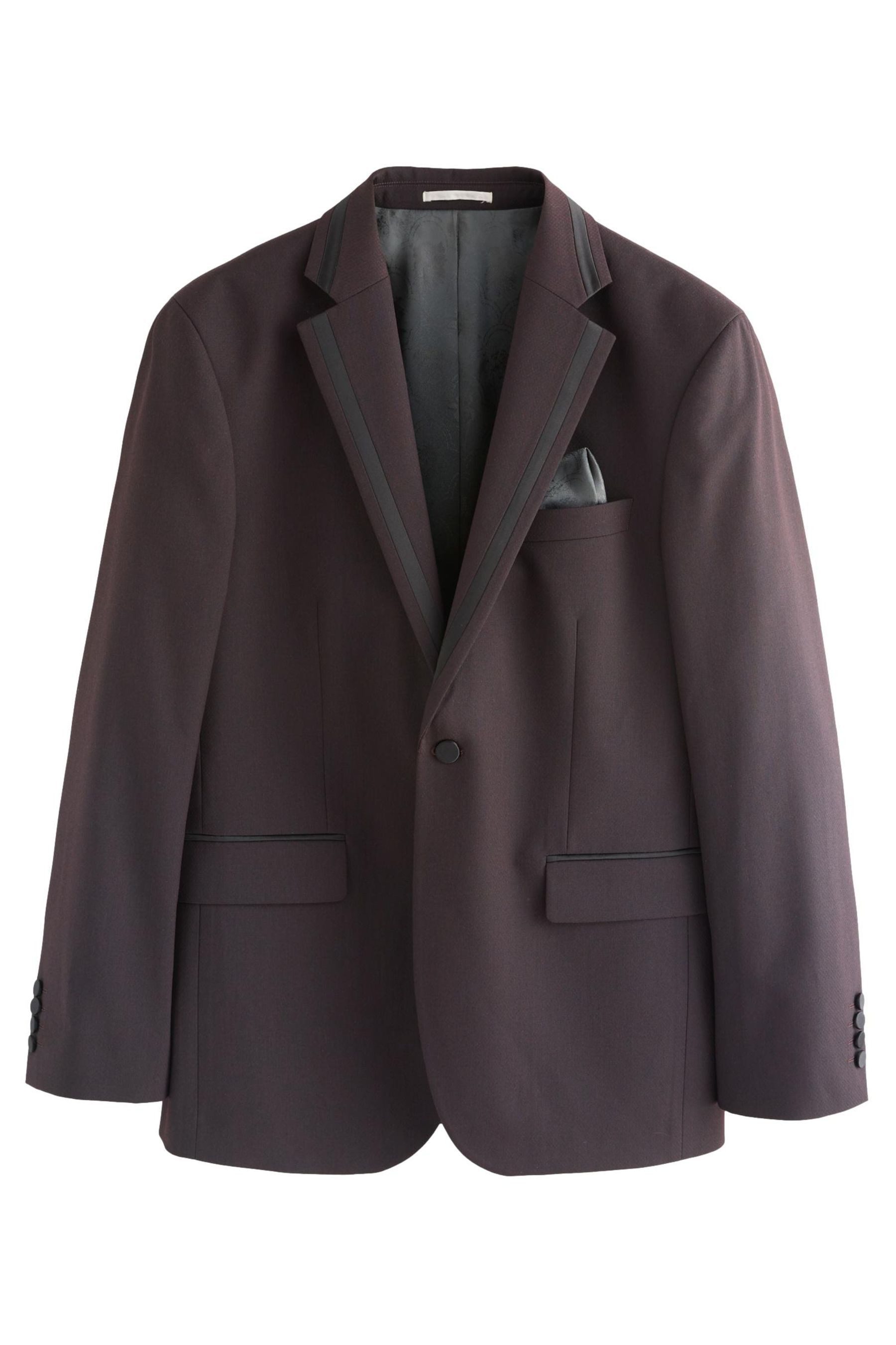 Sakko Tailored Fit Smokingsakko mit Reverseinsatz