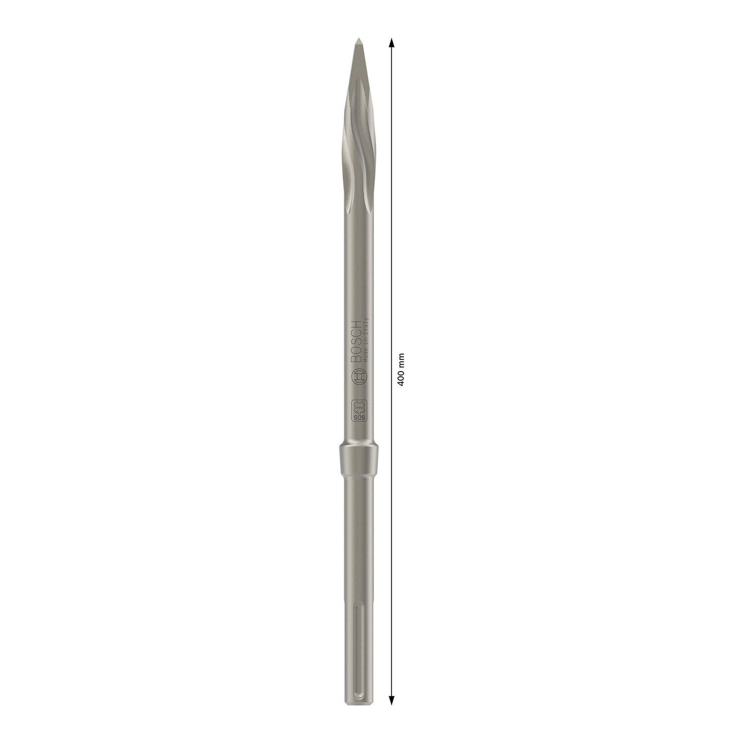 BOSCH Spitzmeißel R-Tec Speed, 400,00 in mm, für SDS-Max, (1-tlg) selbstschärfende Ausführung