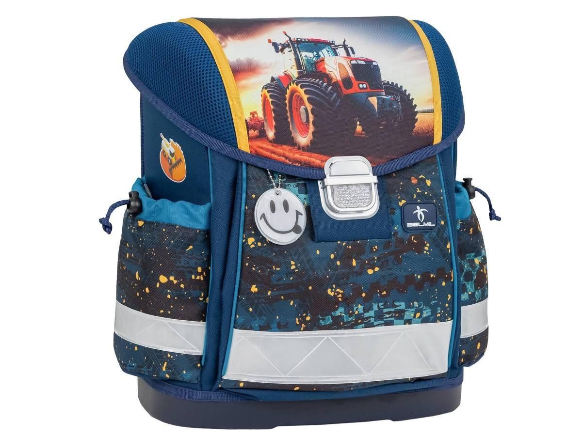 Belmil Schulranzen Classy, Trekker, 4tlg.,1. Klasse, Grundschule, Einschulung, Jungen