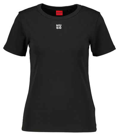 HUGO T-Shirt Damen T-Shirt DELORIS Regular Fit (1-tlg)