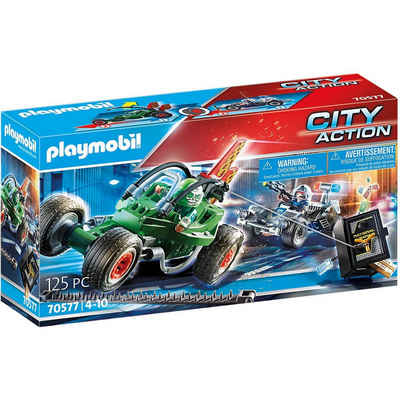 Playmobil® Spielfigur »PLAYMOBIL® 70577 Polizei-Kart: Verfolgung des«