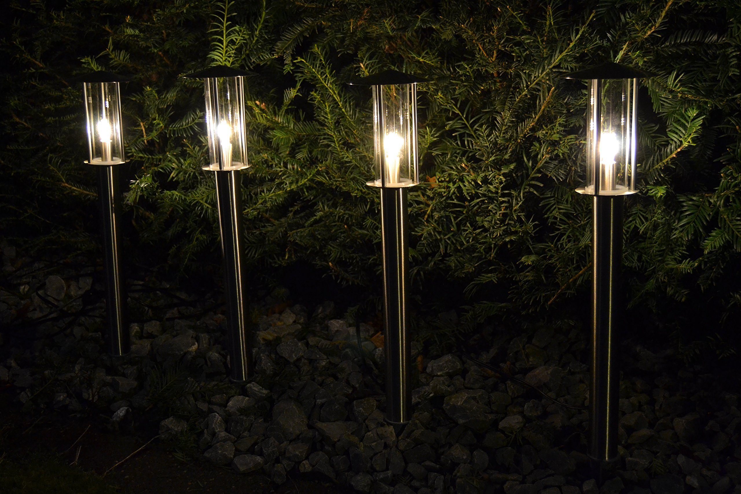 BUVTEC LED Gartenleuchte »BUVTEC LED Gartenleuchte Edelstahl/Glas