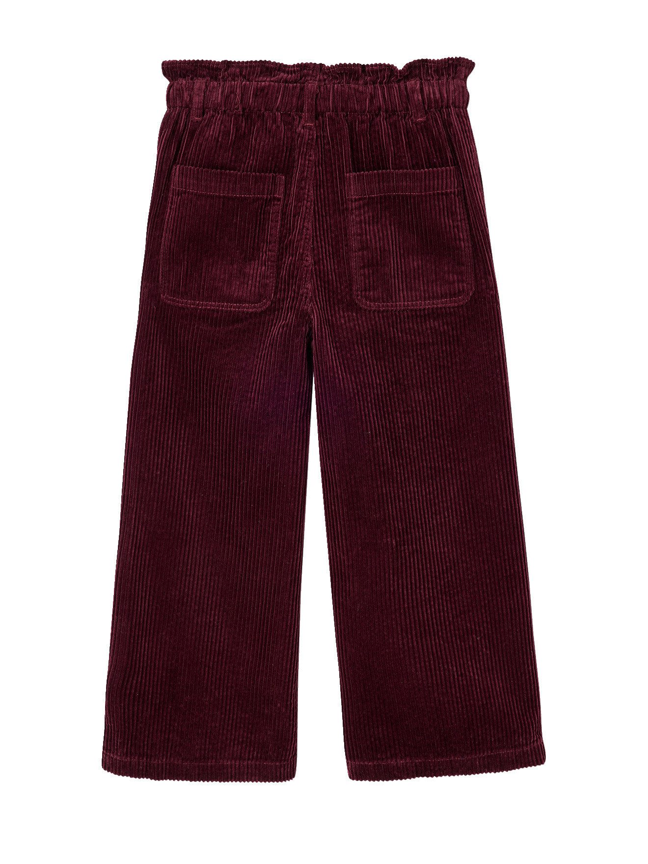 vertbaudet Cordhose Weite Mädchen Cordhose mit Paperbag-Bund – Bild 2 von 5