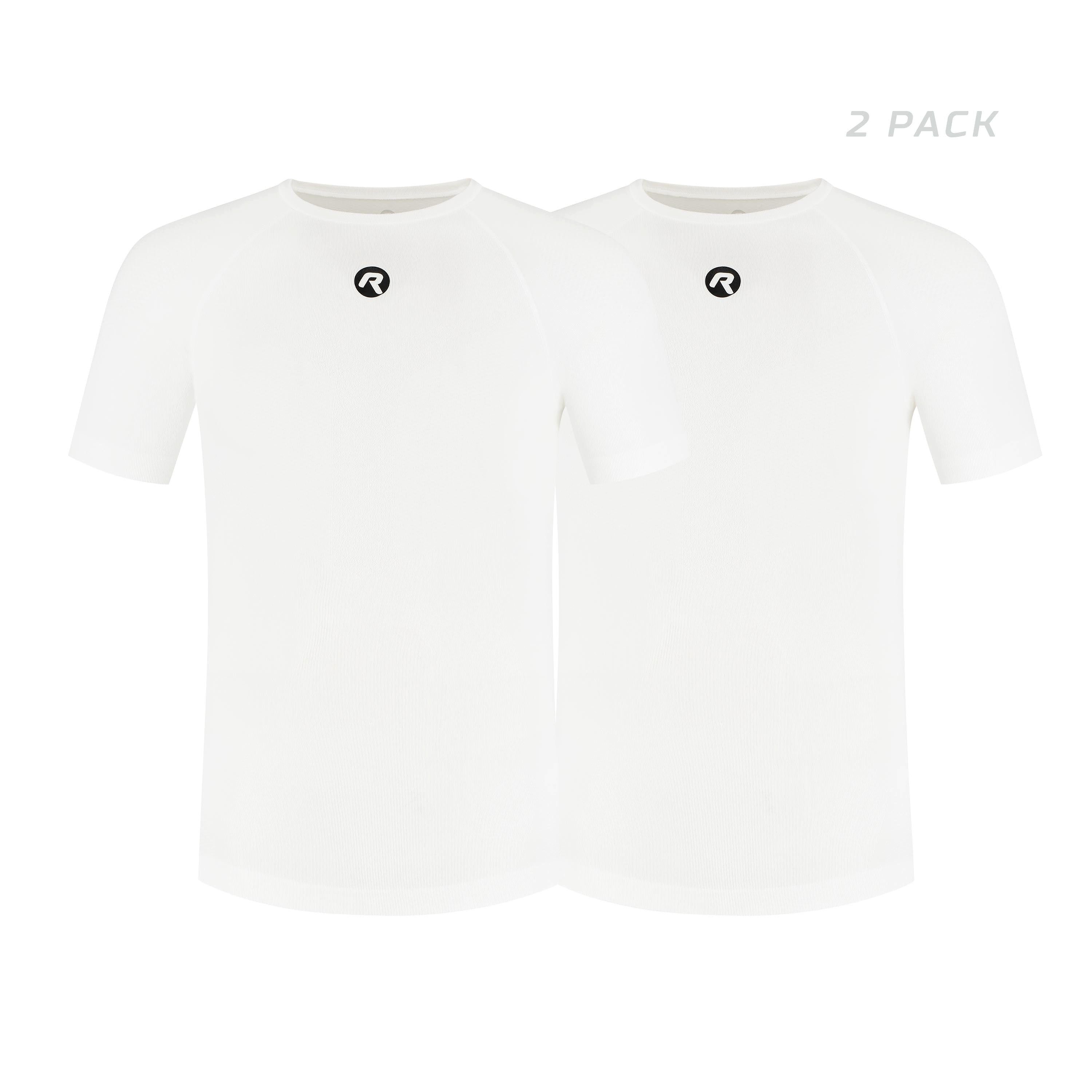 Rogelli Funktionsunterhemd Funktionsunterwäsche Kurzarm Shirt Unisex - Core 2-pack