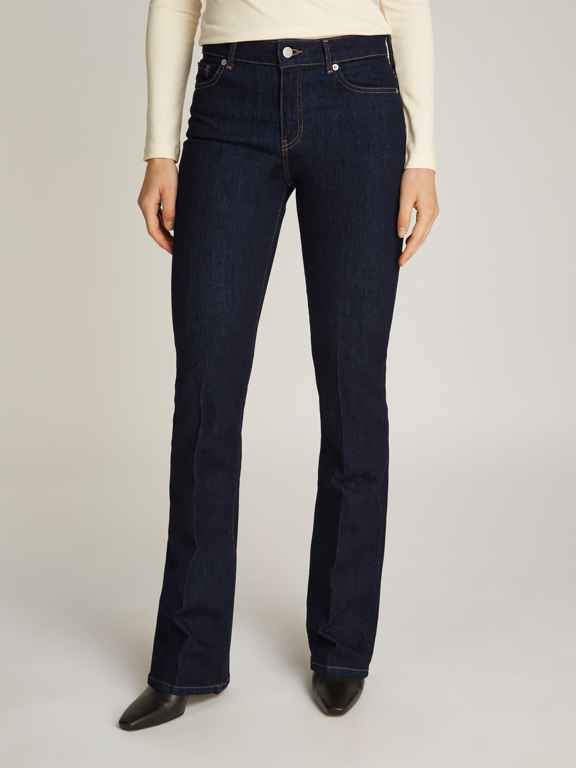 Tommy Hilfiger Bootcut-Jeans Bootcut Regular Waist günstig online kaufen