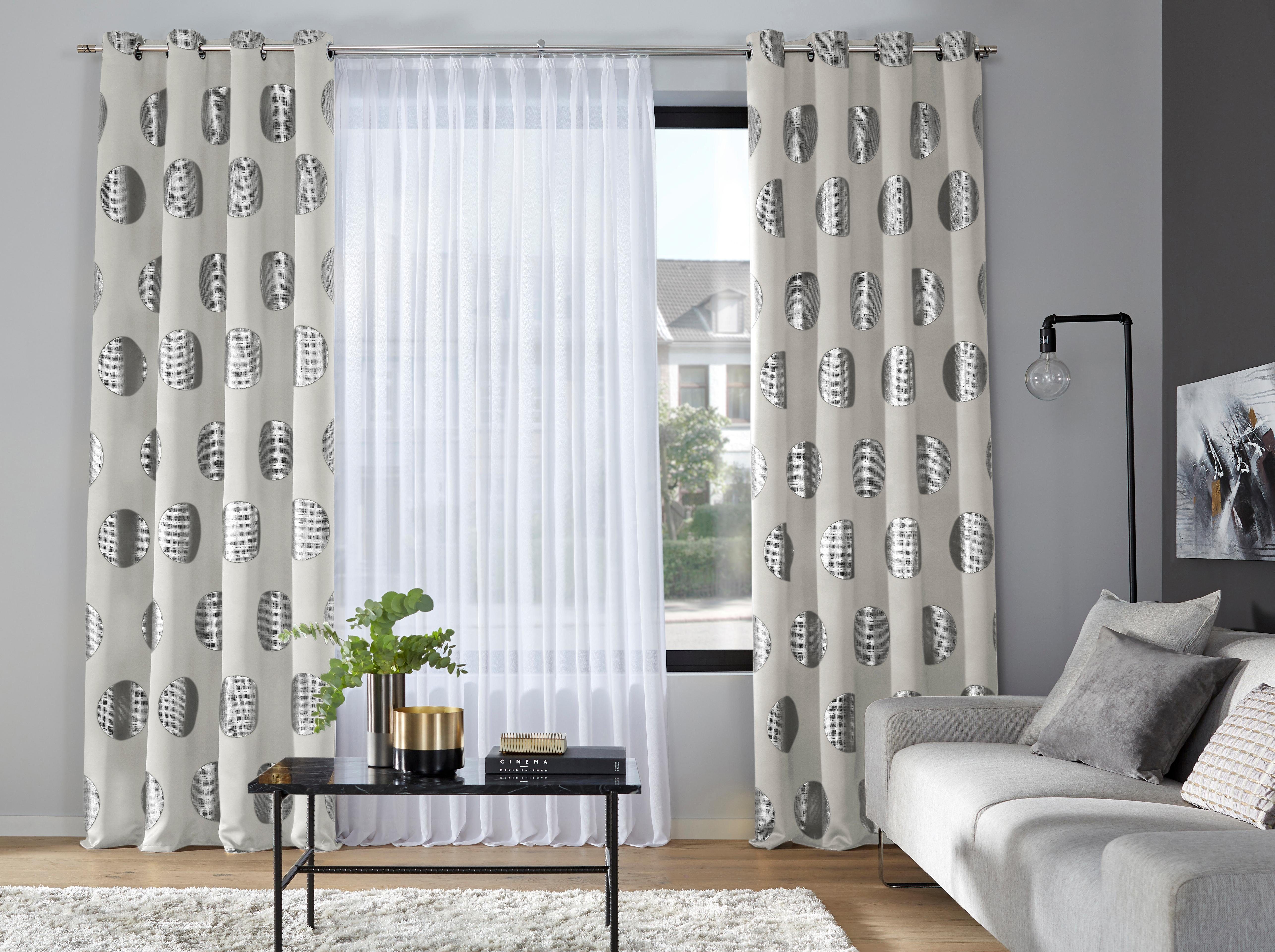 Vorhang Kreise My Home Selection Ösen 1 Stück