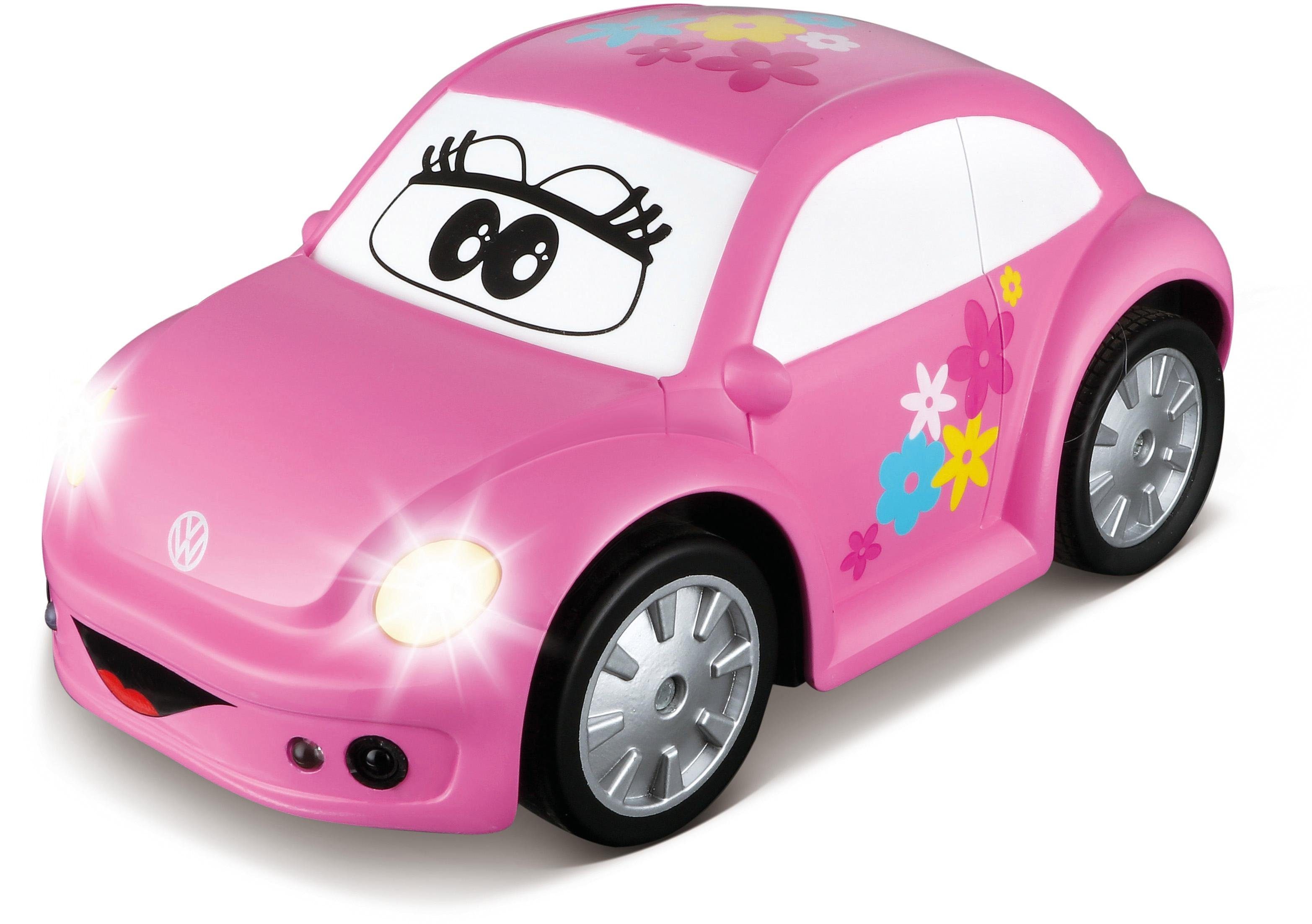 Image of bbJunior RC-Auto »VW New Beetle Easy Play, pink« (Set, Komplettset), mit Licht und Sound