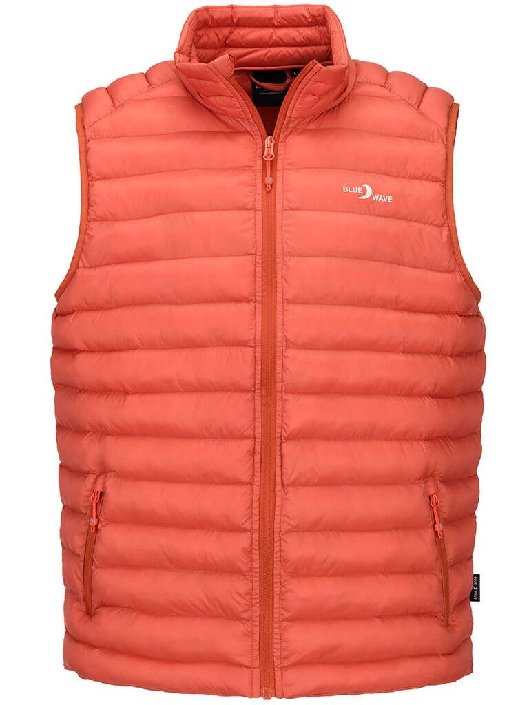 Blue Wave Steppweste Oscar Herren Steppweste Oscar mit Stehkragen - Weste packable mit Packbeutel