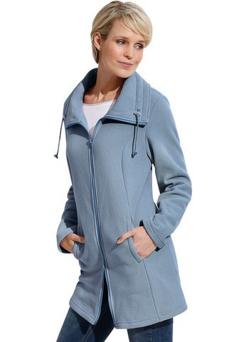 CLASSIC BASICS Длинная кофта из флиса с Antipilling-A...