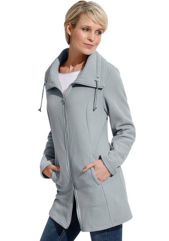 CLASSIC BASICS Длинная кофта из флиса с Antipilling-A...