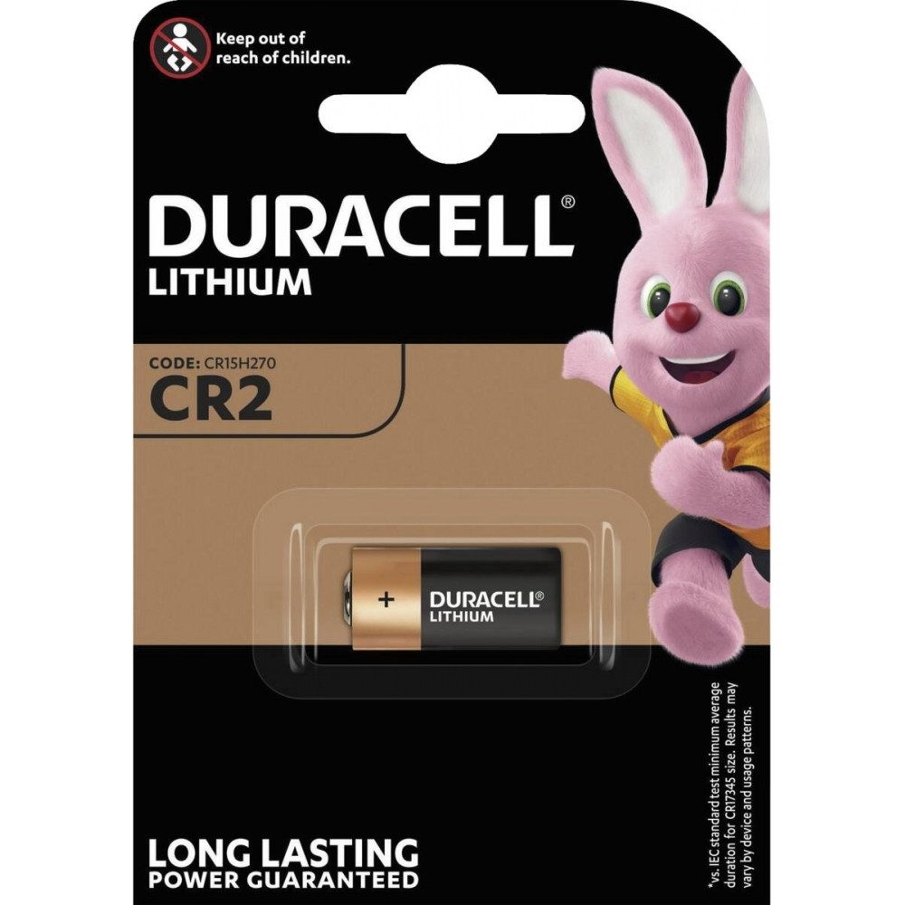 Duracell Duracell CR2 Ultra M3 Foto Batterie Batterie, (3 V V), Leistungsstarke Lithium-Technologie