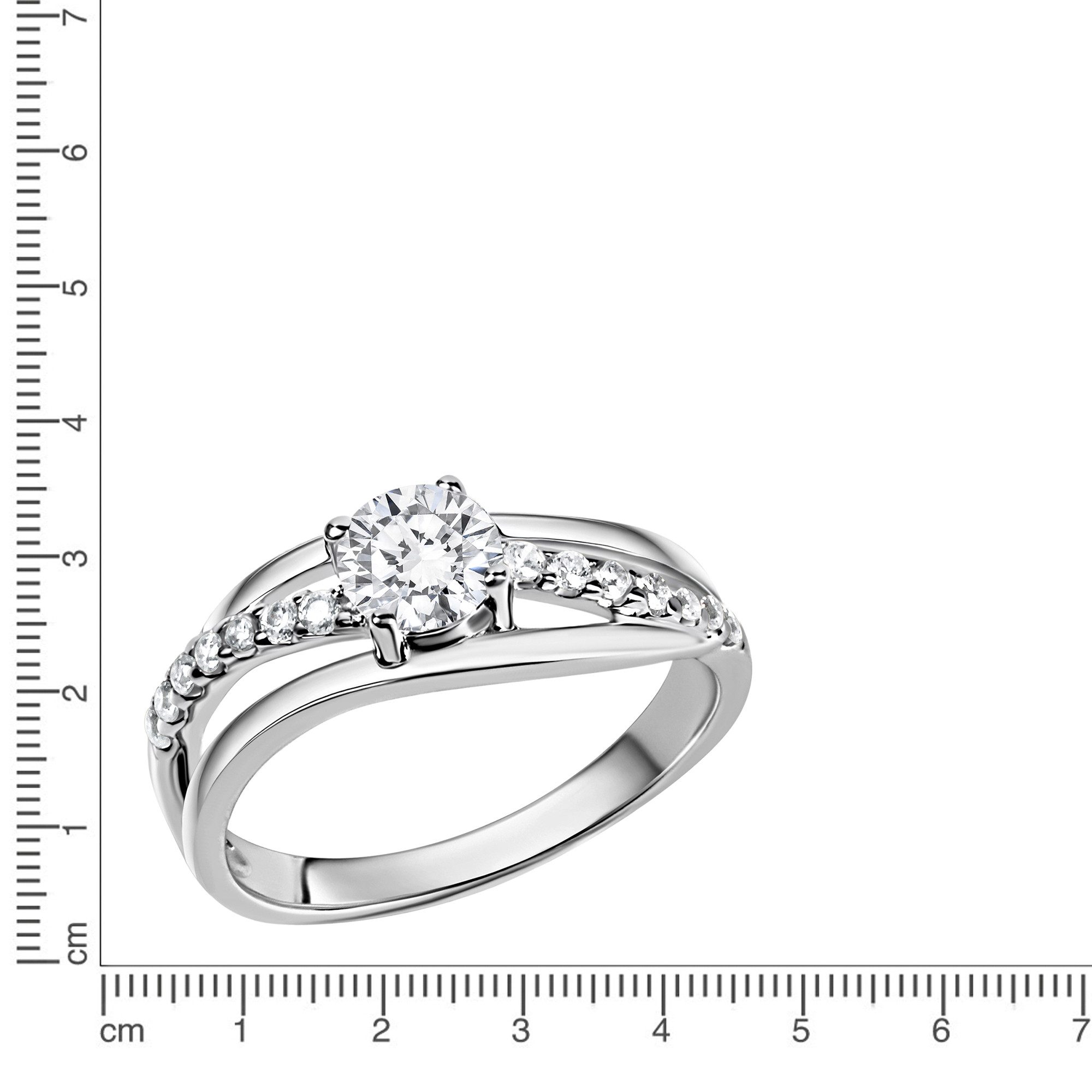 Zeeme Fingerring Silber 925 rhodiniert mit günstig online kaufen