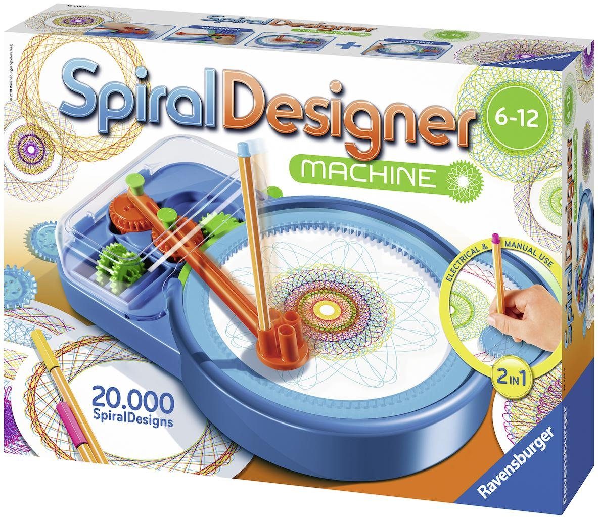 Image of Ravensburger Malvorlage »Spiral Designer Maschine«, Made in Europe, FSC® - schützt Wald - weltweit