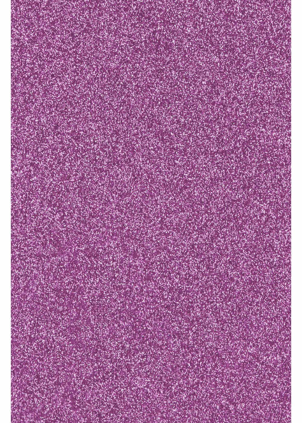 Hilltop Transparentpapier Glitzer Transferfolie/Textilfolie zum Aufbügeln, perfekt zum Plottern Lavender