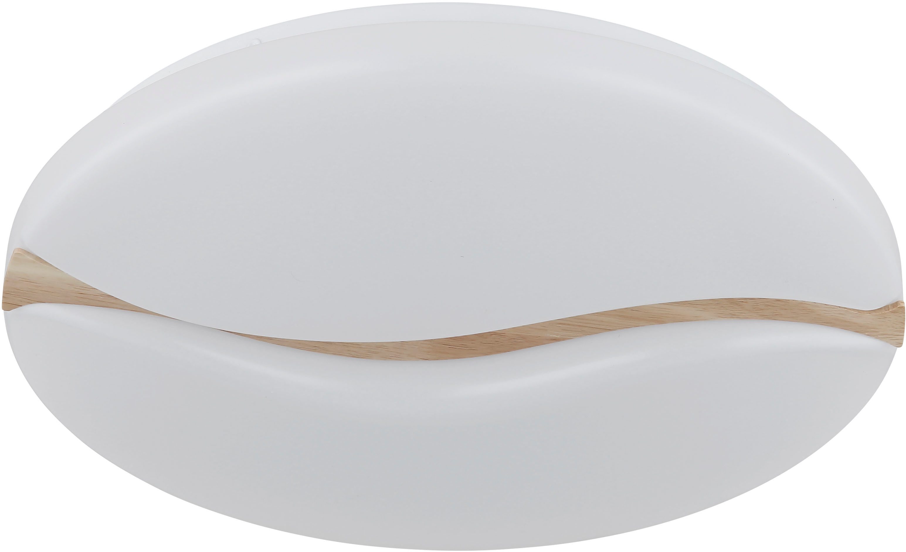 GLOBO LIGHTING Deckenleuchte LETICIA, Memoryfunktion, LED fest integriert, warmweiß - kaltweiß, Deckenlampe Wohnzimmer-Leuchte Schlafzimmer-Leuchte Flur Küche