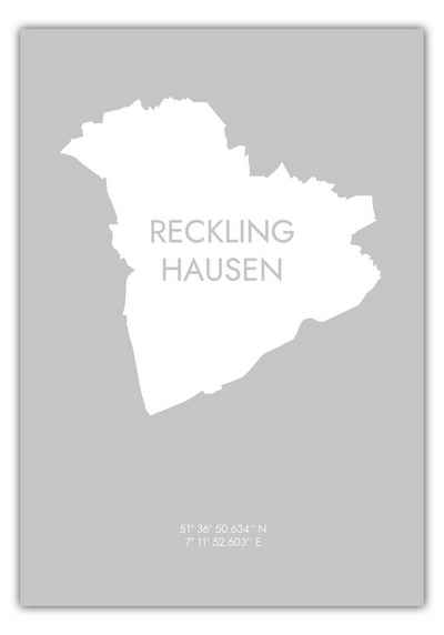 MOTIVISSO Poster Recklinghausen Koordinaten #6