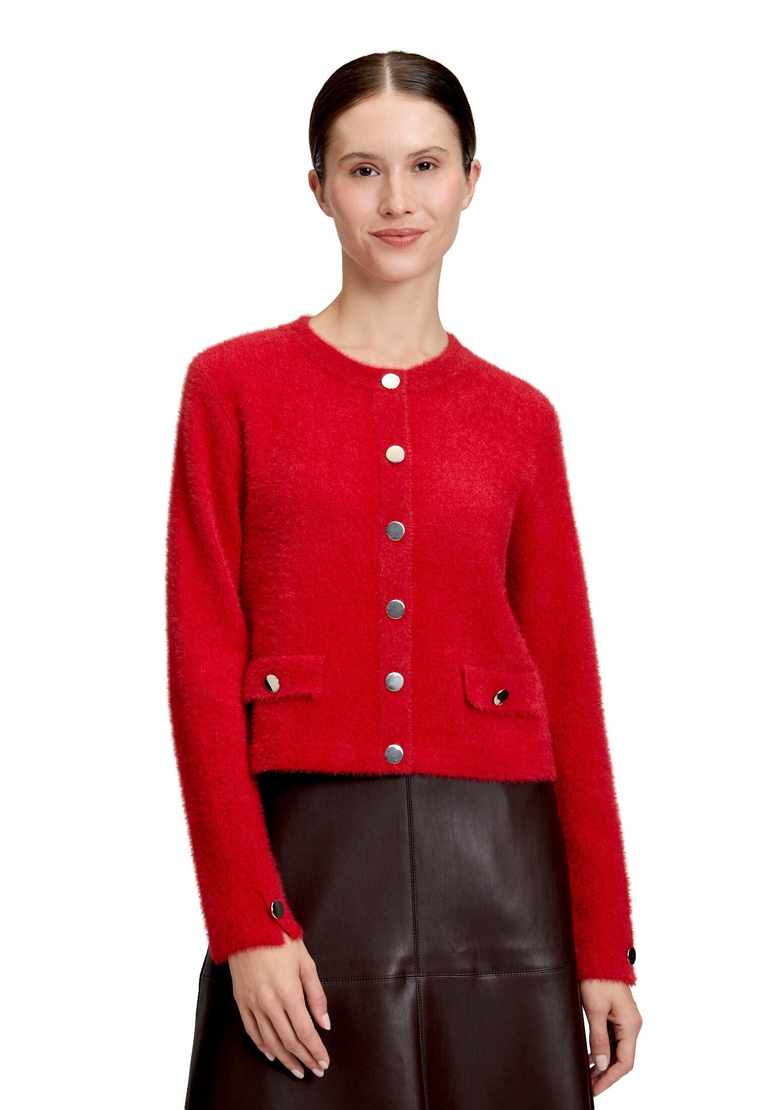 Betty Barclay Strickjacke Damen mit Knopfleiste (1-tlg)