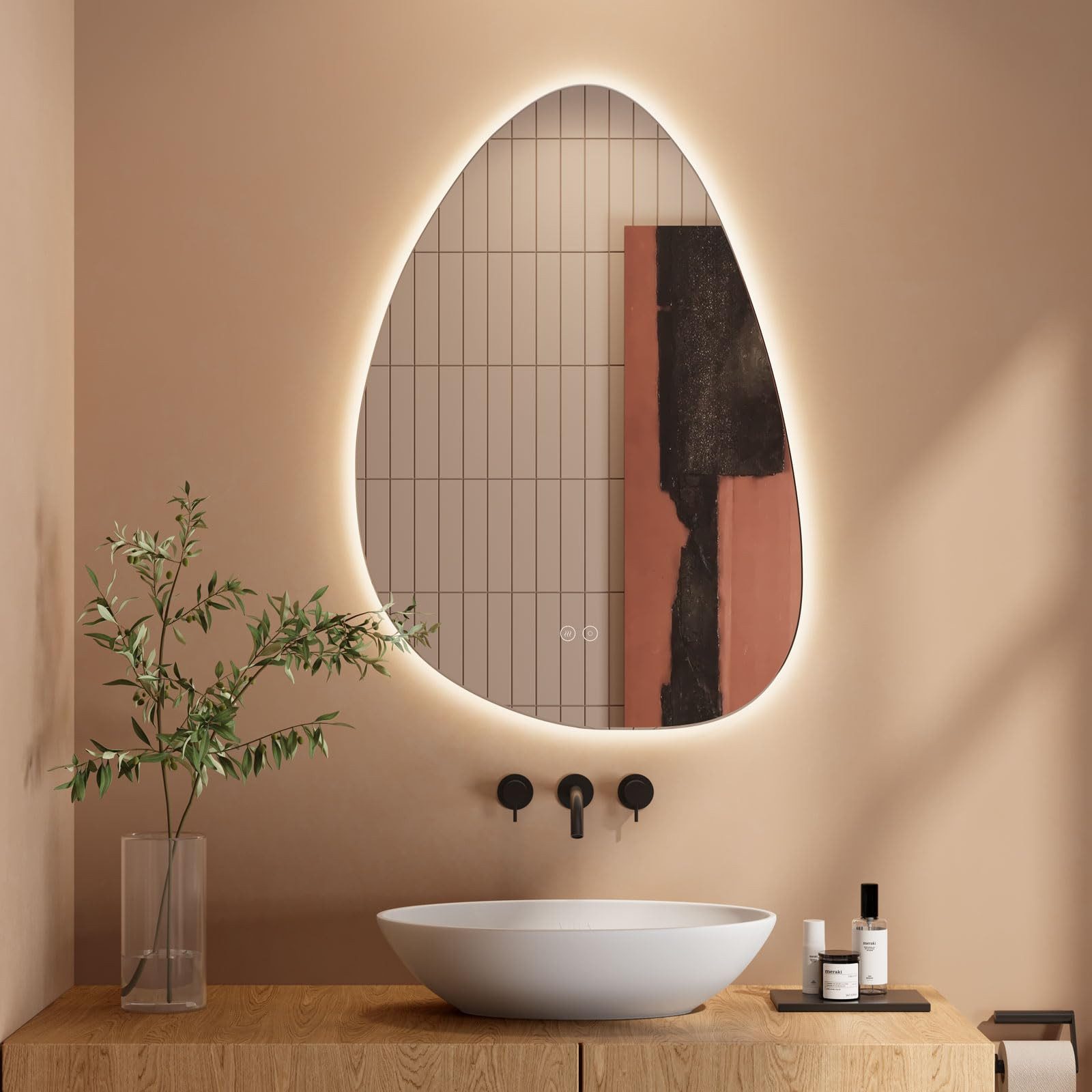 Dripex Badspiegel LED Wandspiegel Badezimmerspiegel mit günstig online kaufen