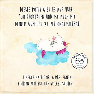 Mr. & Mrs. Panda Tasse Einhorn Verliebt - Rot Pastell - Geschenk, Einhorn Deko, Unicorn, Fre, Keramik, Herzberührende Designs