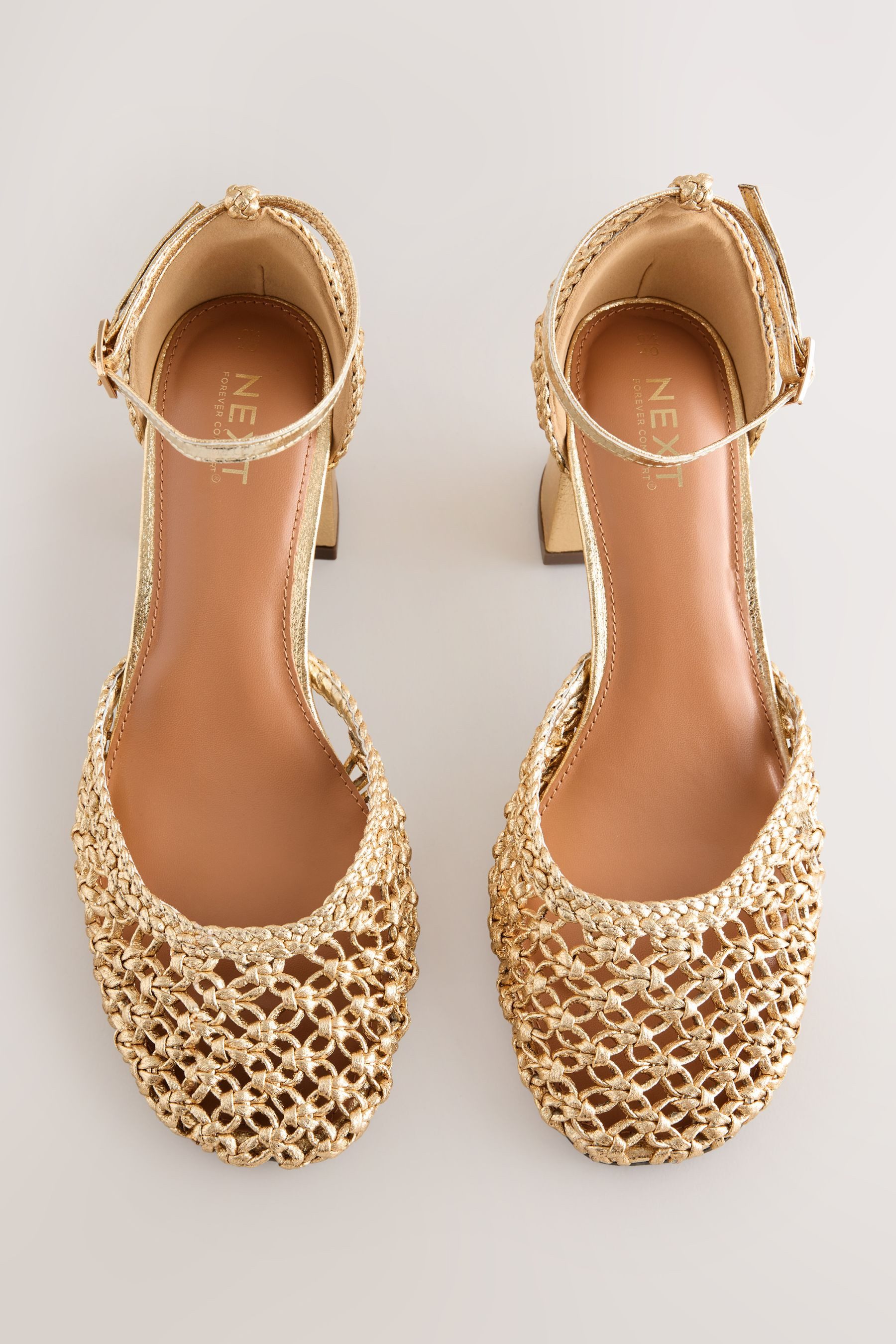 Next Forever Comfort® Blockabsatzschuhe in Flechtoptik Sandalette (1-tlg)