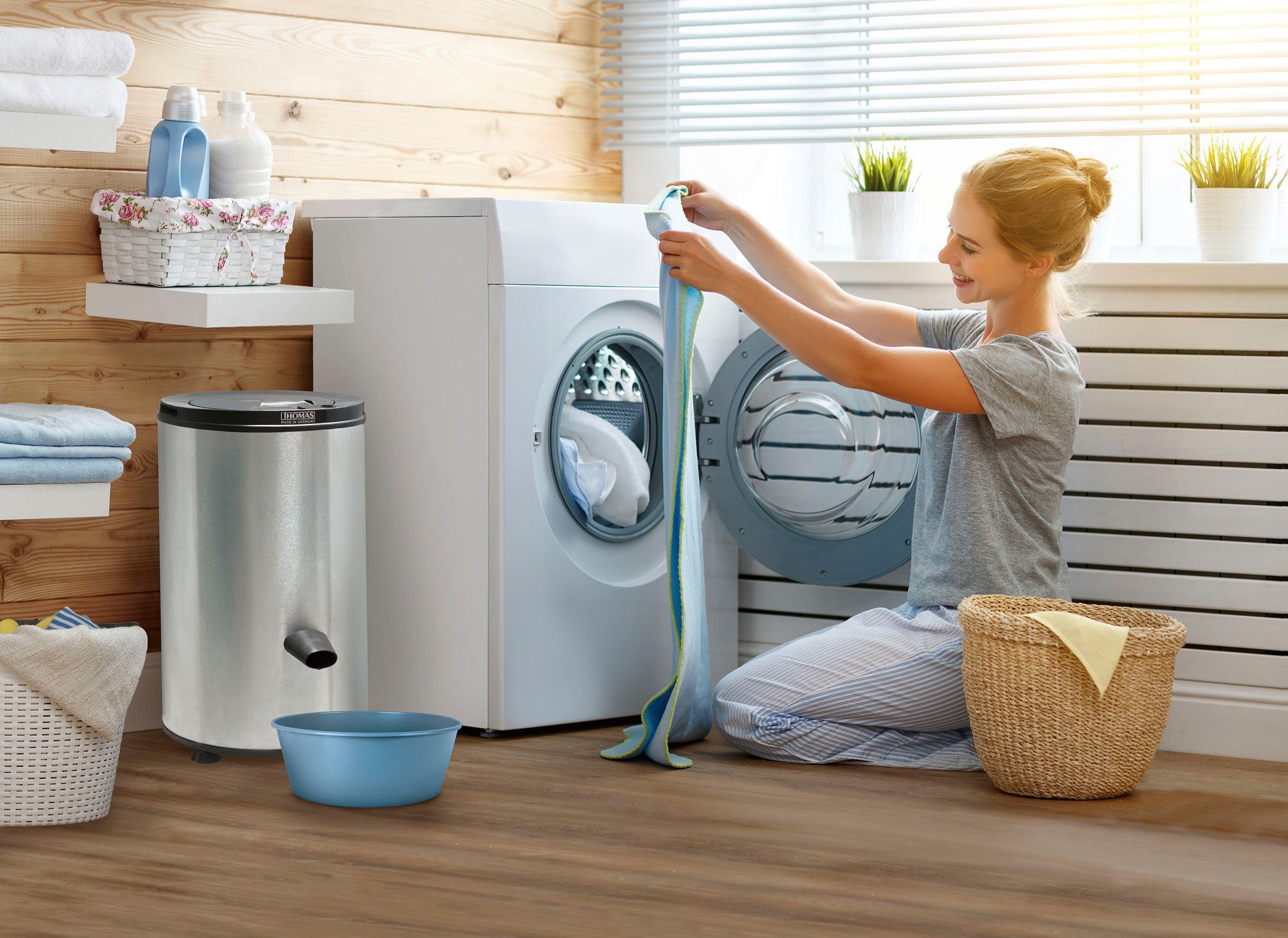 Thomas Wäscheschleuder CENTRI 776 SEK INOX, 2800 U/min, 4,5 kg