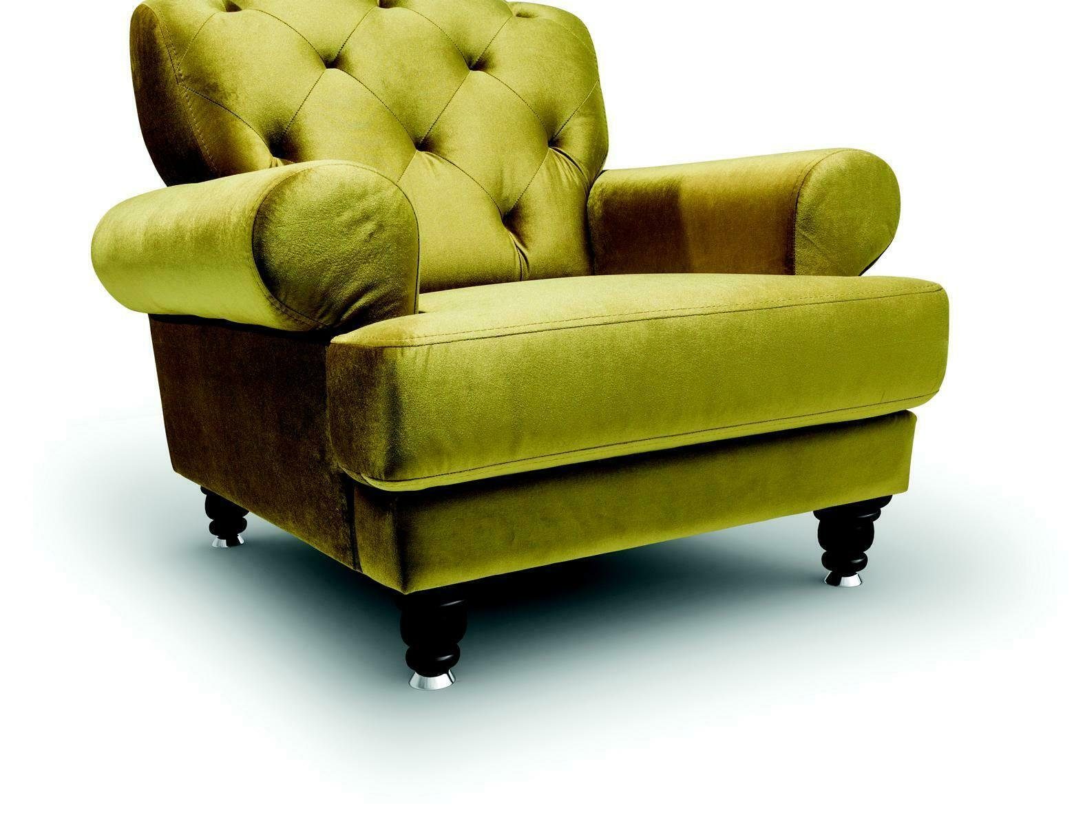 Couch Sessel Polster Relax JVmoebel Sessel, Stuhl Sofa Lounge Chesterfield Fernseh Club 1 Sitzer