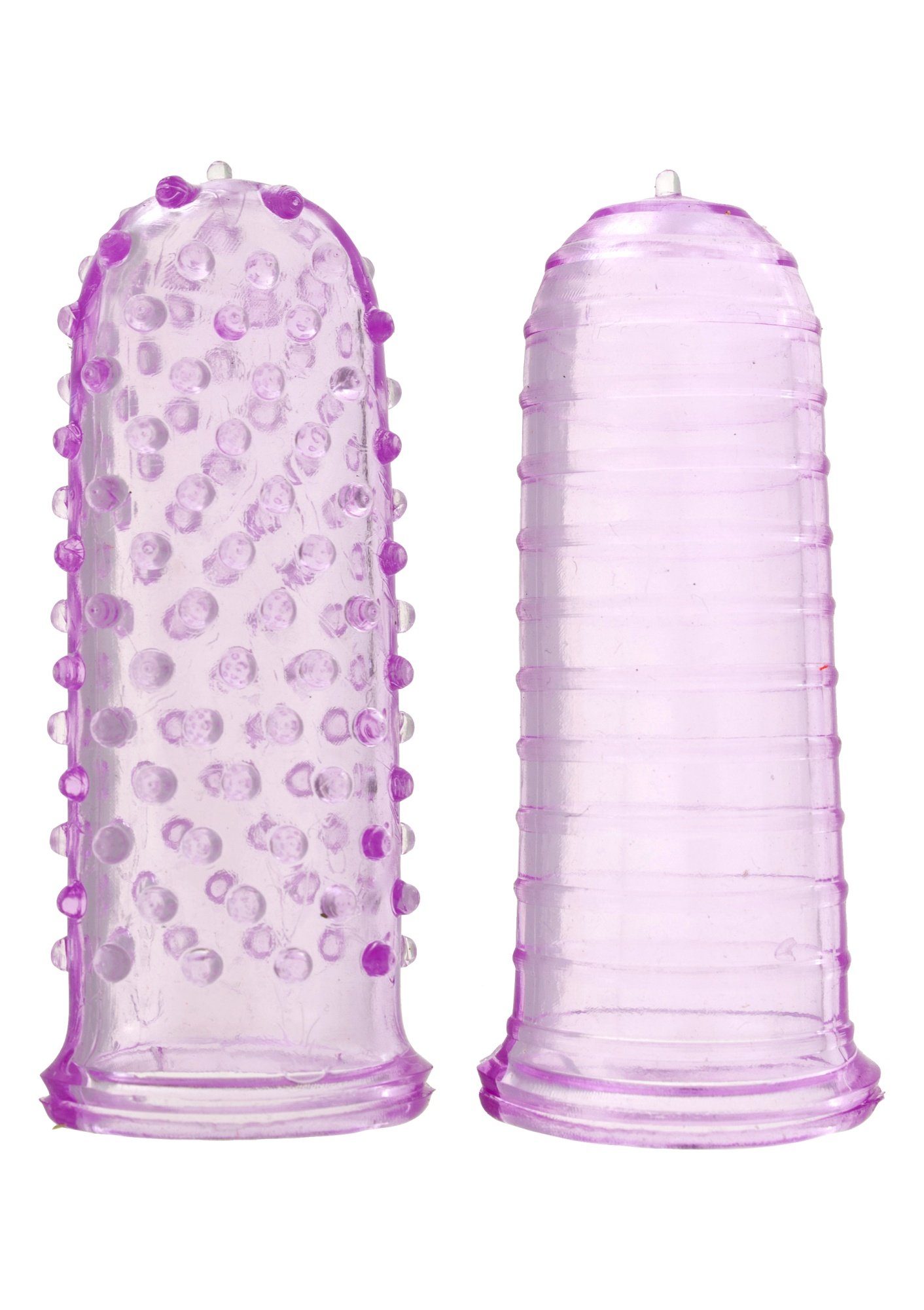 TOYJOY Penishülle Sexy Finger Ticklers mit Noppen - lila