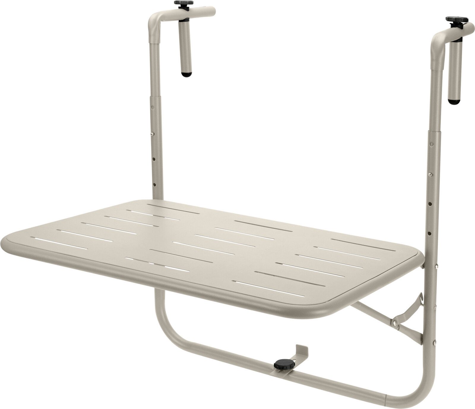 Koopman Balkonhängetisch Balkontisch Klapptisch 60x43 cm Metall Bausatz Sch günstig online kaufen