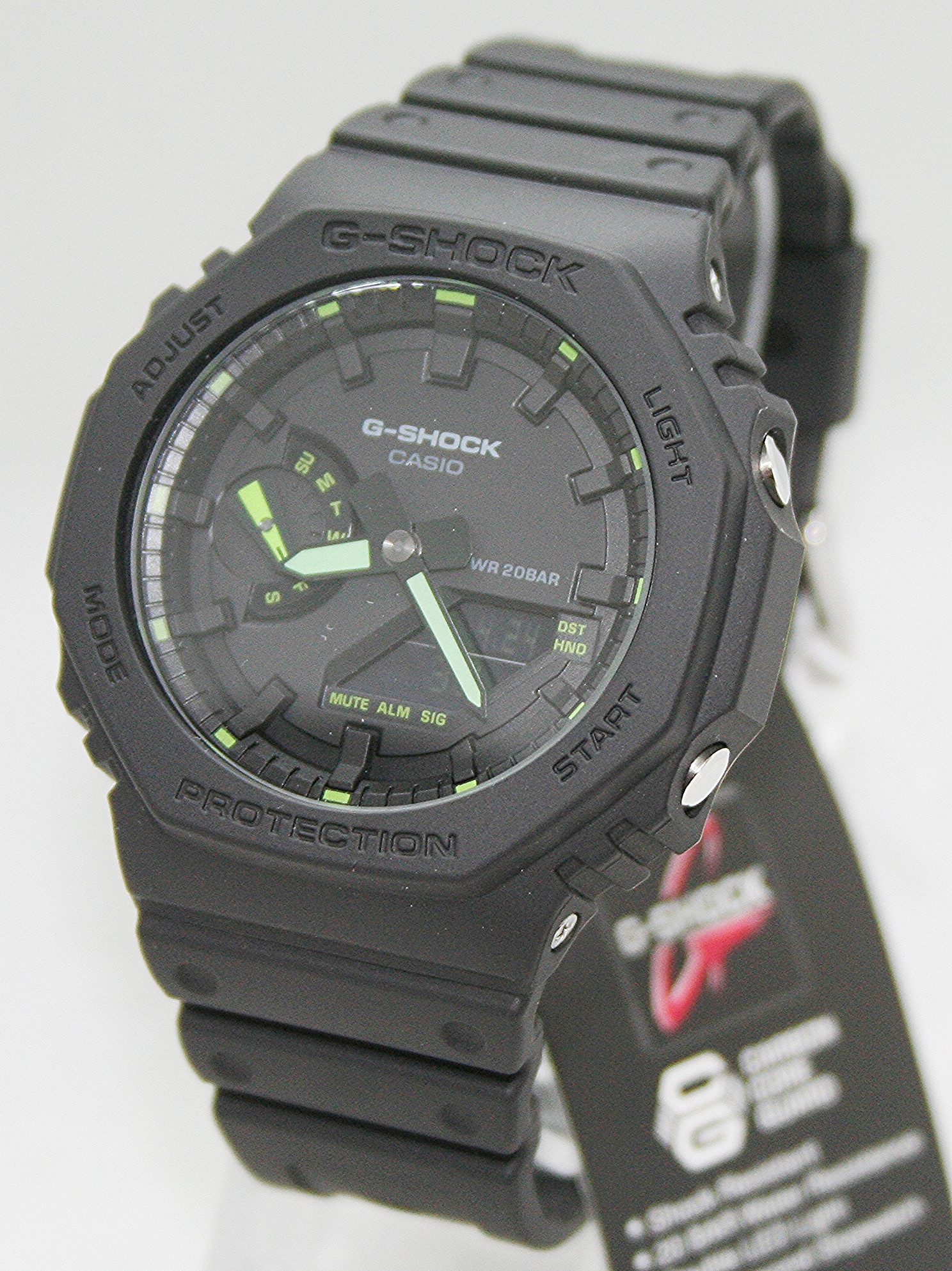 Quarzuhr Casio Herrenuhr G Shock GA-2100-1A3ER
