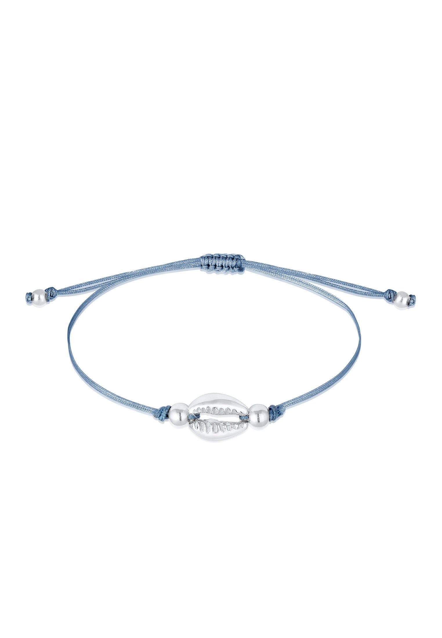 Elli Armband »Muschel Anhänger Meer Trend Nylon 925er Silber« online kaufen  | OTTO