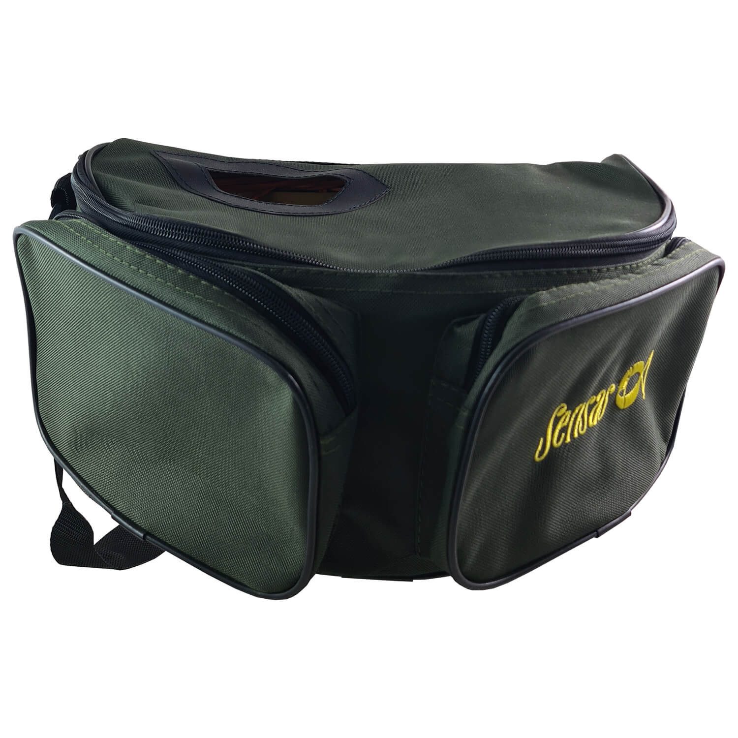 Sensas Tragetasche Sensas Fischkorb Zubehör-Tasche dunkel grün