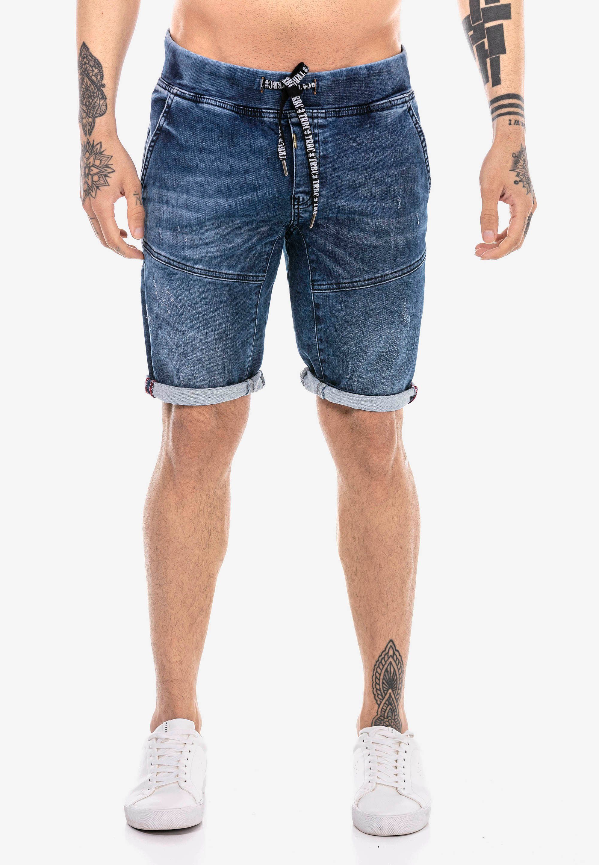 Tunnelzug Barnsley praktischem RedBridge blau Shorts mit