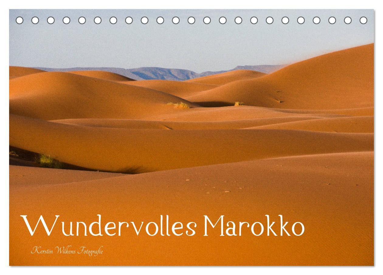 CALVENDO Wandkalender Wundervolles Marokko (Tischkalender 2026 DIN A5 quer), CALVENDO Monats