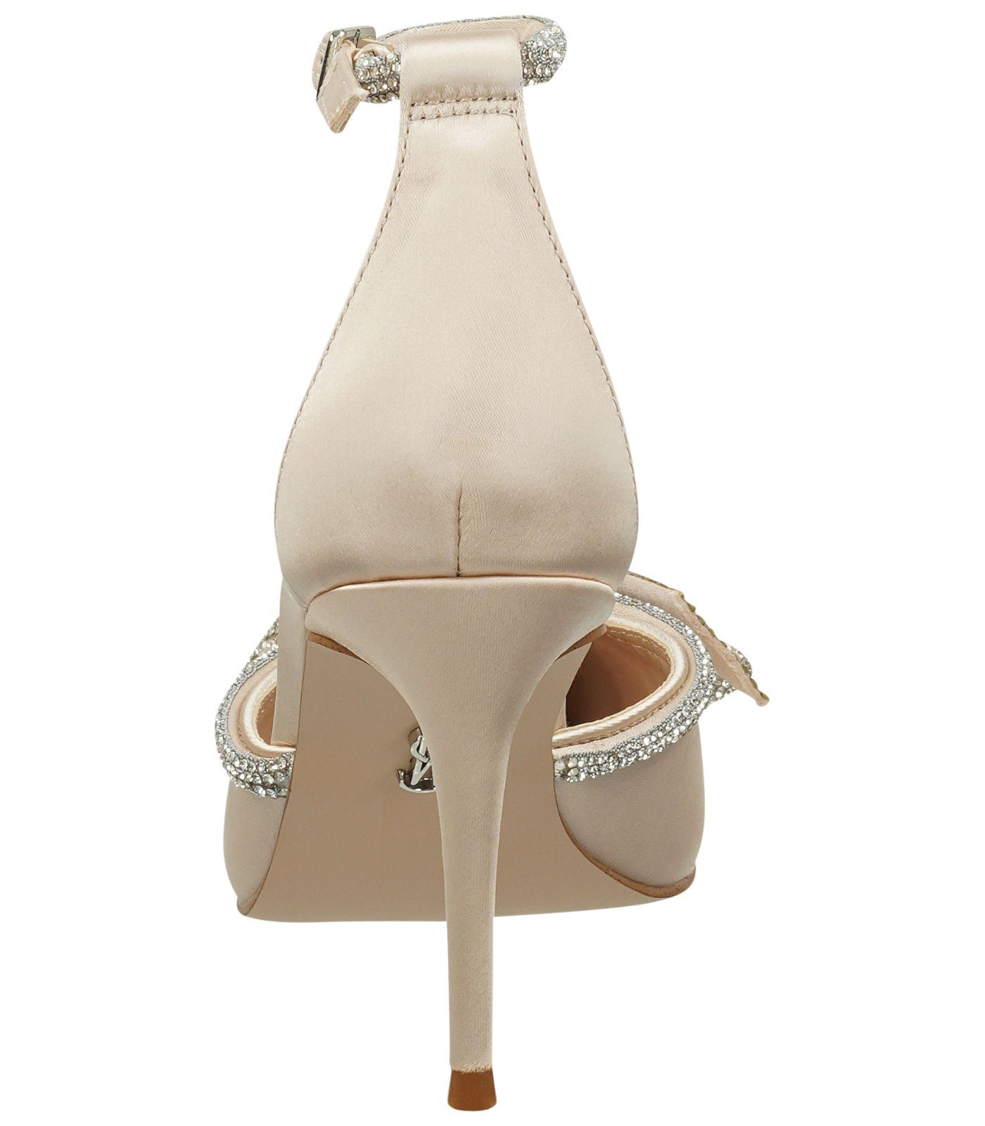 Textil Champagner High-Heel-Sandalette STEVE MADDEN Sandalen