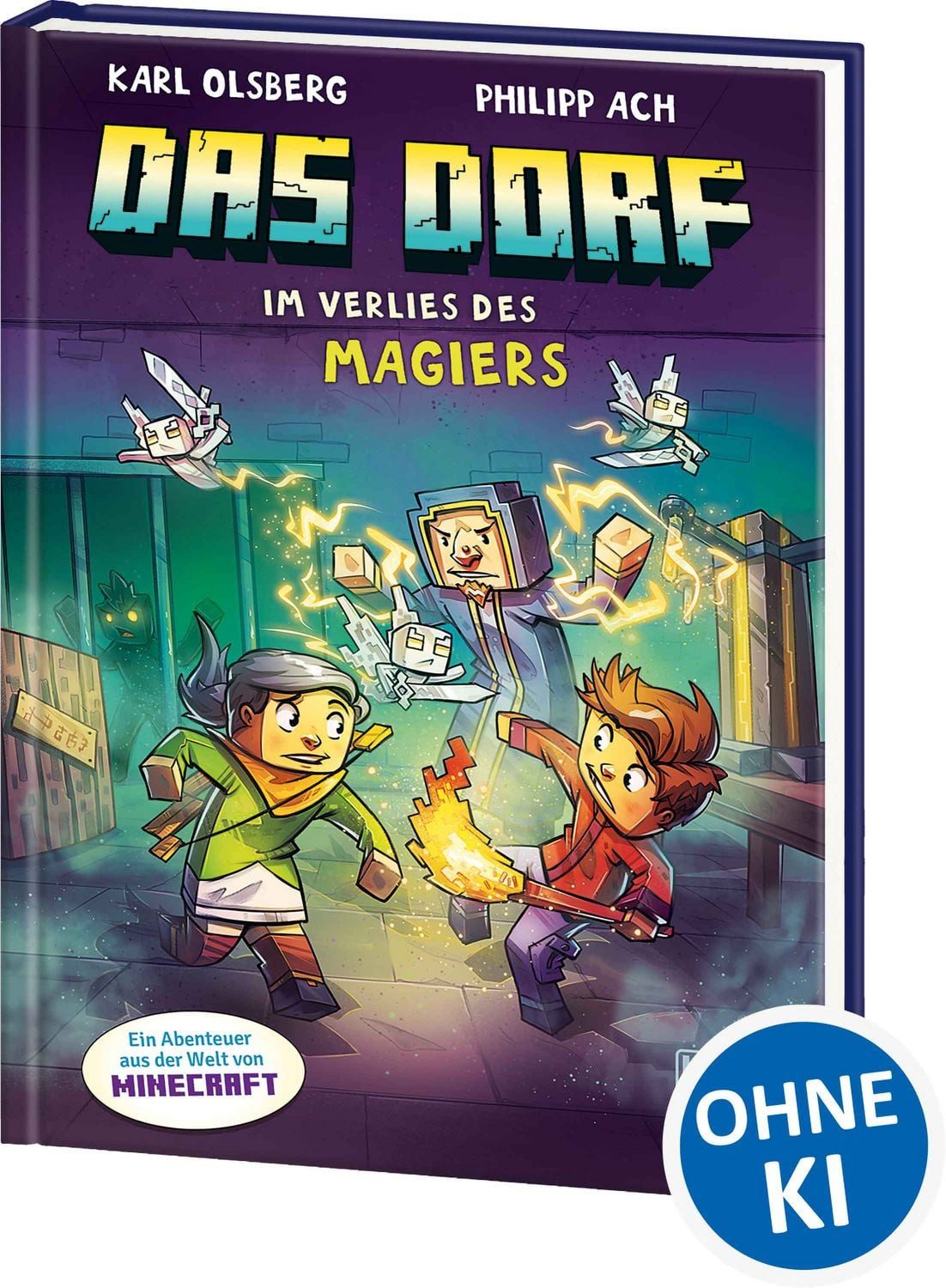 Das Dorf (Band 7) - Im Verlies des Magiers / Karl Olsberg, Tauche ab ins Minecraft-Universum - Gaming Abenteuer für Kinder ab 8 Jahren - Wow! Das will ich lesen