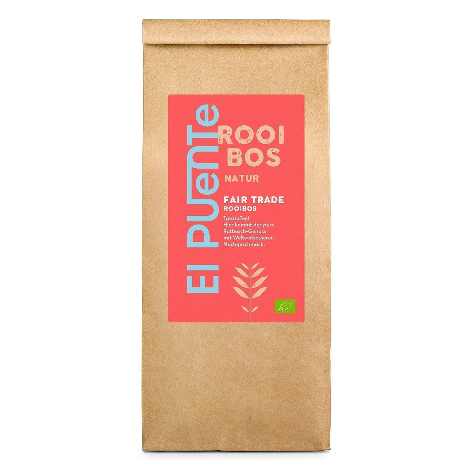 El Puente Tee Bio-Rooibostee lose, Fair Trade, Vegan, Bio, Glutenfrei, Handmade