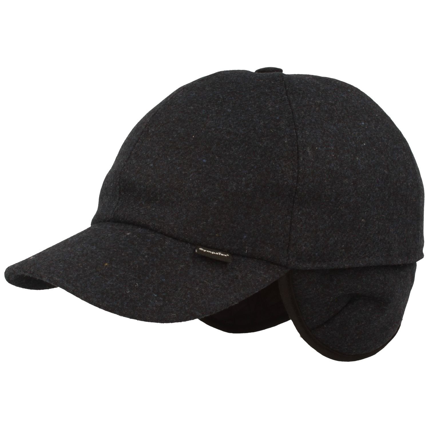 Breiter Baseball Cap Wasserdichte Sympatex Ohrenschutz BB-Cap Wolle