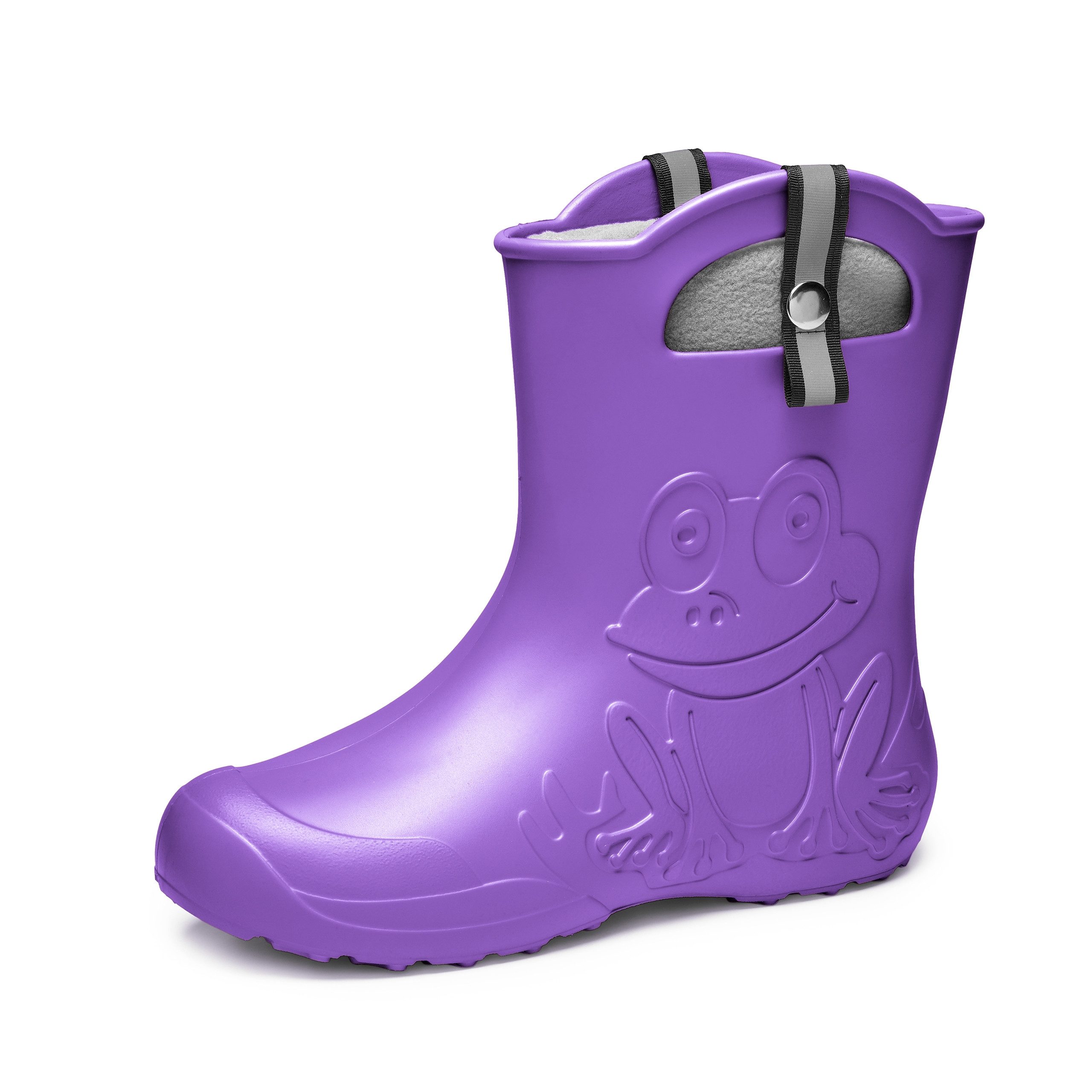 Ladeheid Damen federleichte EVA Gummistiefel Regenschuhe gefüttert LA-CA-23 Gummistiefel