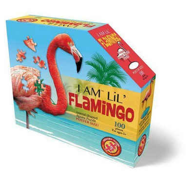Carletto Puzzle »Madd Capp Shape Puzzle Junior Flamingo 100 Teile«, Puzzleteile